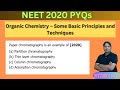 Organic Chemistry – Some Basic Principles and Techniques ||NEET 2020 || PYQS|| Chemistry Forum