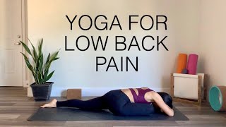 Yoga For Low Back Pain (All Levels) Slow Flow Stretch
