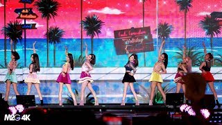 [직캠] 170812 DMZ 평화콘서트 - 소녀시대 ( Holiday ) 4K