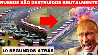 EXÉRCITO DA UCRÂNIA DESTROI ENORME COMBIO RUSSO COM GOLPES PRECISOS!