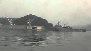 韓国海軍　機雷敷設艦　元山（ウォンサン」） 2011年11月14日