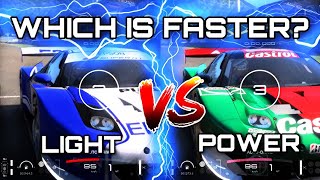 GT7: WTC800: Power Vs Lightweight. Which is Fastest?