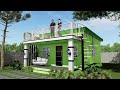 Small HOUSE DESIGN with roof deck | DREAM HOUSE 2 bedroom