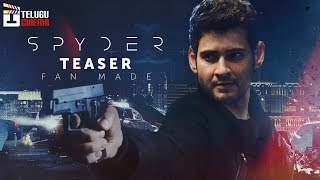 Spyder TEASER Fan Made | Mahesh Babu | Rakul Preet | SJ Suriya | AR Murugadoss | #SpyderTeaser