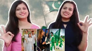 Paksitan Independence Day Tiktok Videos | Independence Day Special | Indian Girls React