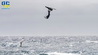 Mar de Arce y Julien Rattotti, campeones del mundo de Wingfoil Big Air en Gran Canaria