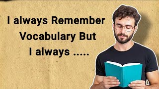 How to Master The Vocabulary ✅| English Listening For Beginners✅ | Listening for Beginners  ✅