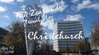 Christchurch- the largest city in South Island, New Zealand