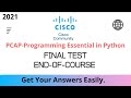 Python Final Test(100%) || Netacad || CISCO