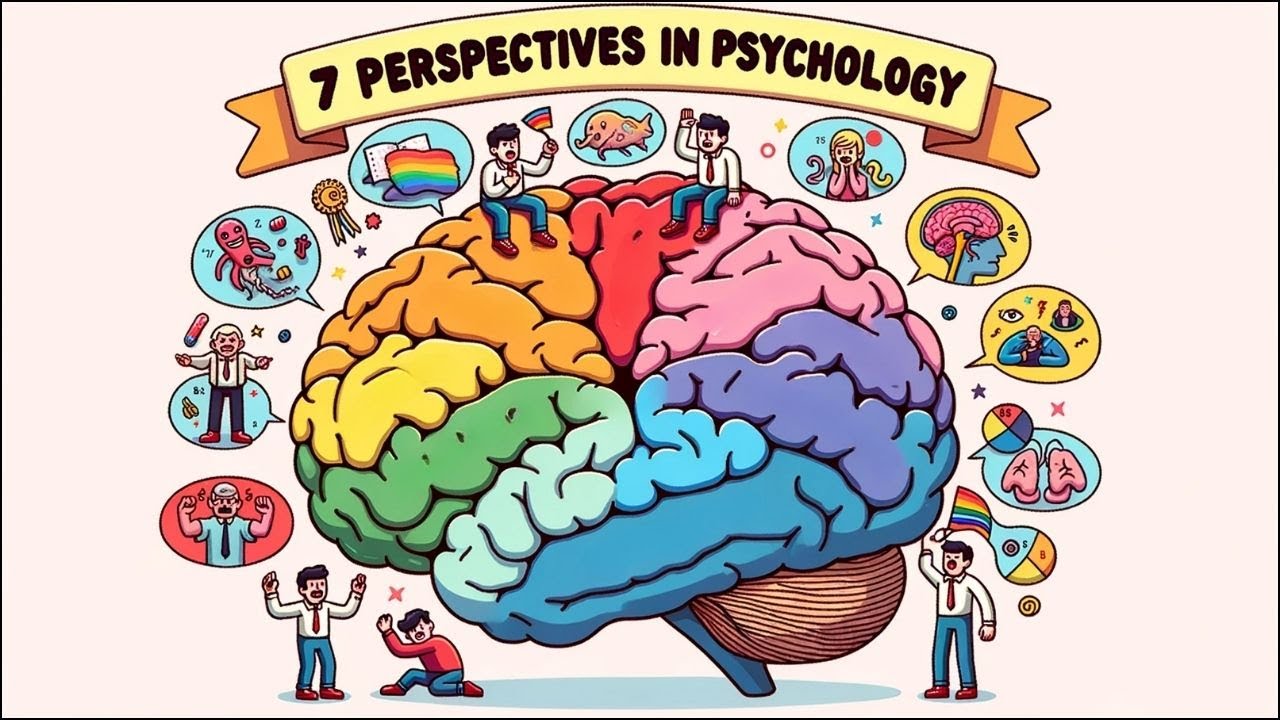 The 7 Perspectives In Psychology (4-Minute Overview) - YouTube