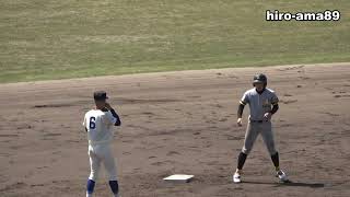 【２ＢH打ったよ】　黒瀬大喜 選手（山陽高校）  【令和４年度春季広島県高等学校野球大会】