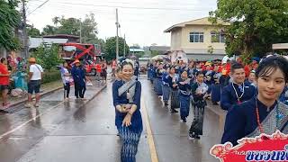 สวยงามอ่อนช้อยนางรำเทศบาลตำบลดอนตาลผาสุกงานบุญบั้งไฟอ.ดอนตาล#บุญบั้งไฟ #อ.ดอนตาล