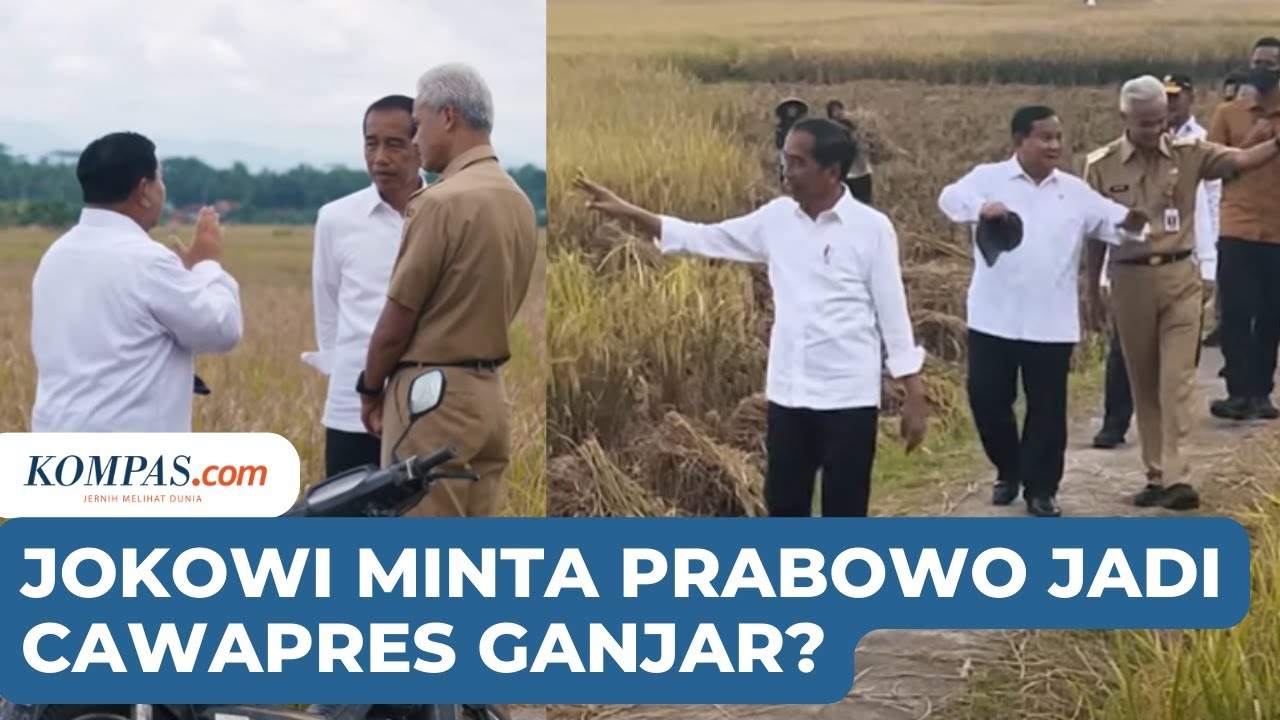 Gerindra Bantah Isu Jokowi Minta Prabowo Jadi Cawapres Ganjar - YouTube