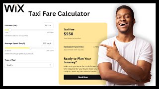 How to Create Taxi Fare Calculator in Wix [QUICK GUIDE]