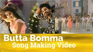 Ala VaikuntaPuram lo Movie Butta Bomma Song Making Video |Allu Arjun Dance | Pooja Hegde Dance