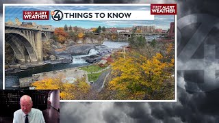 Fewer Clouds and Mild for Tuesday
