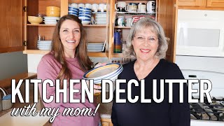 Decluttering and Organizing The Kitchen With My Mom