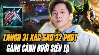 LANGD GIÁO ÁN GANGPLANK FARM 31 MẠNG GÁNH TEAM LẬT KÈO VÁN ĐẤU SIÊU KHÓ KHI CÁNH DƯỚI FEED LIÊN TỤC