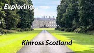 Exploring Kinross, Scotland, A Drive Through.