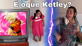 KETLEY ESTAVA ASSISTINDO DESENHO E GRITOU DONA JACINTA