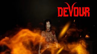 【３人実況】再アップ！悪魔が高速で追ってくる超怖いホラーゲームに初見挑戦！【DEVOUR】