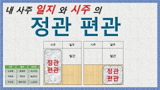 기초편 25장 / 정관 편관 2부 / 일지 시주의 정관 편관 / 비견겁재 보충 / 하루10분 영상으로 사주보기 / 사주공부 / 사주기초 / 사주초보  / 만세력