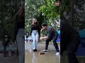 Akshay Kumar Pranks Rakul Preet Singh & Leaves Her  In Middle Of Puddle #shorts