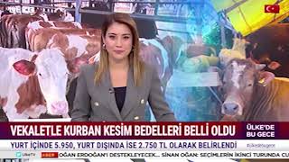 Vekaletle kurban kesim bedelleri beli oldu