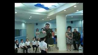 UN Peacekeepers Day with kids in Yerevan, Armenia