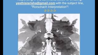 Rorschach Test | Comment What You See Below
