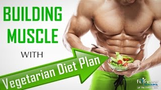Vegetarian bodybuilding diet plan | Full day of eating to gain muscles | Fitness Rockers