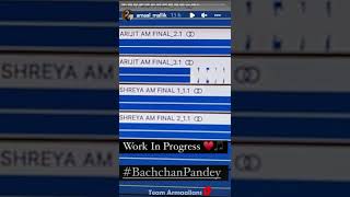 Bachachan Pandey Song Mixing - Amaal Mallik - Arijit Singh - Shreya Ghoshal #shorts