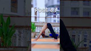 Day 43 of 100 || Parvatasana Yoga pose || 100 Day 100 Pose_ #ashtangayoga