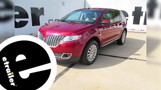 etrailer | Setting up the Curt Trailer Hitch Receiver on a 2009 Lincoln MKX