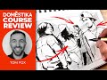 Domestika review - Basic Principles of Drawing People from Imagination (Tom Fox)