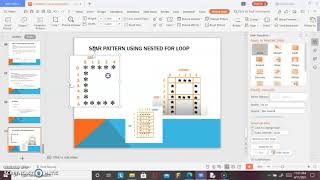 Week 7: Python Nested For Loop Star pattern part 2