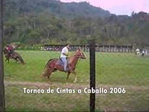 Torneo De Cintas A Caballo - YouTube