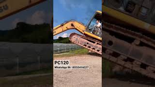 Used #Komatsu #pc120 #excavator earth #moving machinery