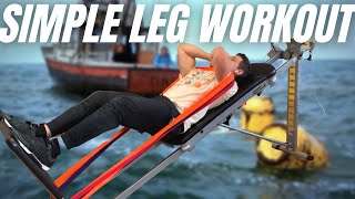 Total Gym Simple (but hard) Leg Workout | 20 Min