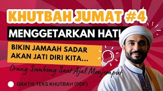 Khutbah Jumat Singkat yang Menggetarkan Hati : Ingat! Jangan Sombong! [Bonus Teks]