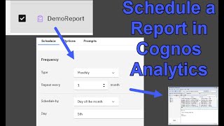 80 Cognos Reports Scheduling