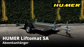 SA Liftomat | Absenkanhänger | HUMER Anhänger