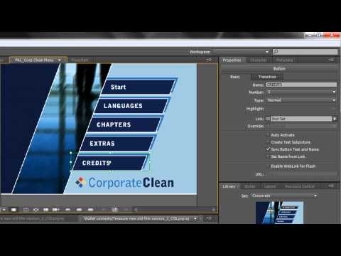 Adobe Encore Basics 2: Creating Menus Adobe Encore Basics 2: Creating Menus