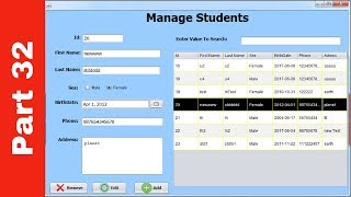 JAVA - Student Information System Project In Java Using NetBeans With Source Code | Part 32