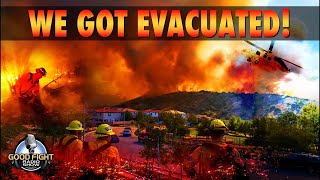 We Had To Evacuate… 1700 Acres BURNED!