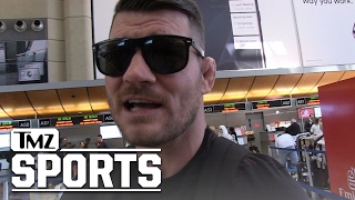 UFC's Michael Bisping Says Georges St-Pierre's Tiny Balls Are Holding Up Fight | TMZ Sports