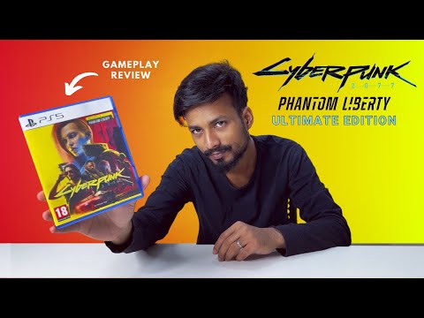 PS5 Cyberpunk 2077 Phantom Liberty Ultimate Edition Unboxing & Gameplay Review