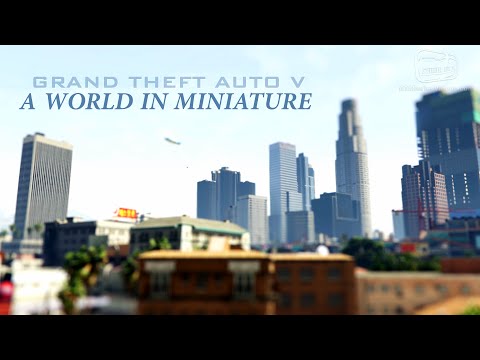 O mundo de GTA V em miniatura