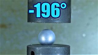 Crushing Liquid Nitrogen Frozen Objects Compilation