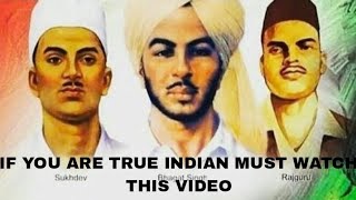Bhagat Singh ,Sukhdev ,Rajguru ki qurbani yaad rahegi Inquilab Zindabad ||